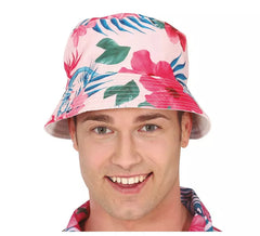 Cappello hawaiano di flamenco per adulti
