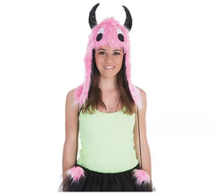 Grande cappello mostro rosa