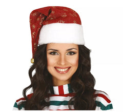 Cappello di Natale con fiocco di neve