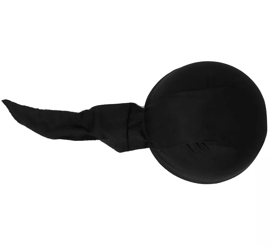 Translation missing: it.Gorro o Bandana de Pirata negro de tela