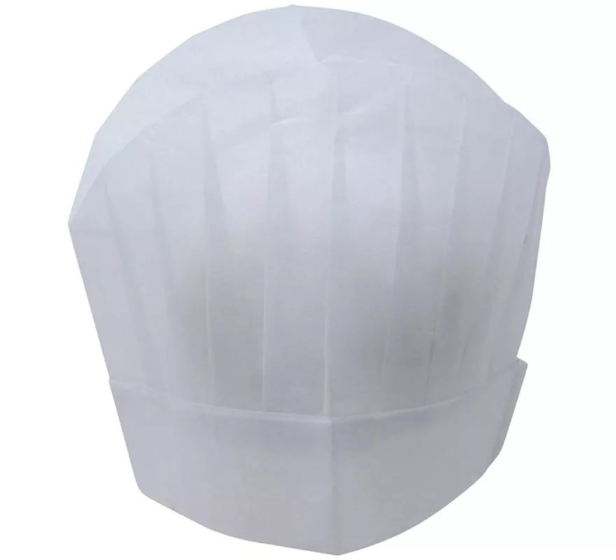 Translation missing: it.Gorro o Sombrero de Cocinero de papel