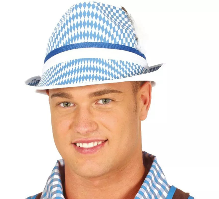 Translation missing: it.Gorro Oktoberfest Azul y Blanco