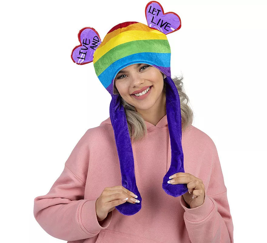 Translation missing: es.Gorro Orejas Arcoíris con movimiento