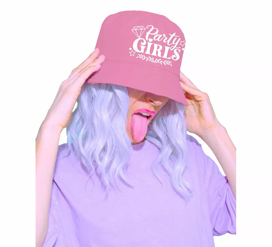 Translation missing: it.Gorro Party Girls rosa adulto