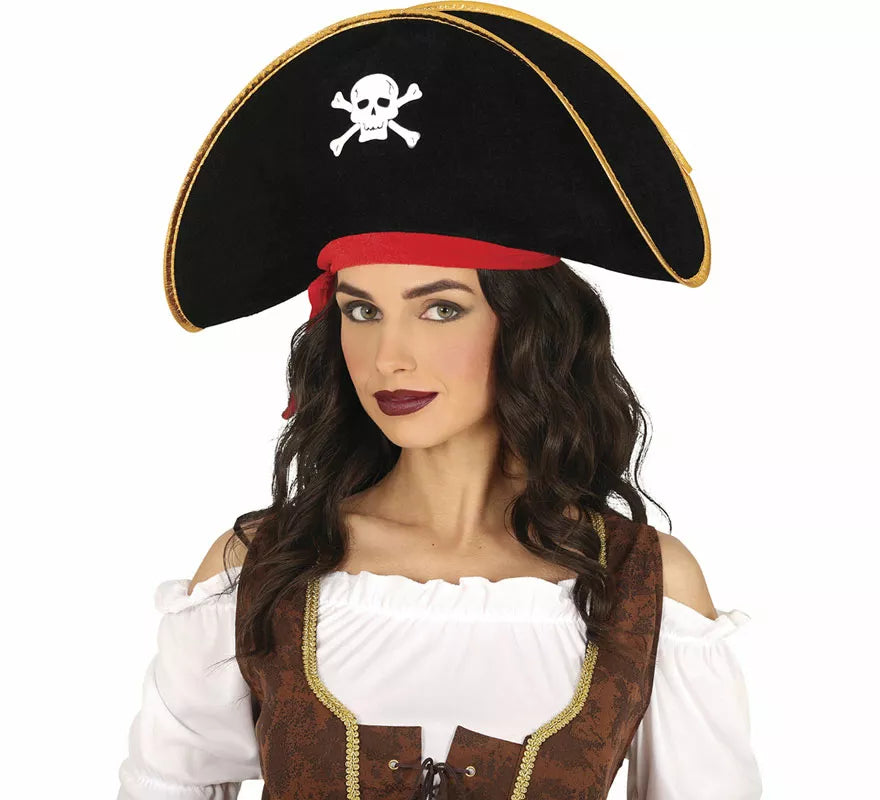Translation missing: it.Gorro Pirata de terciopelo adulto