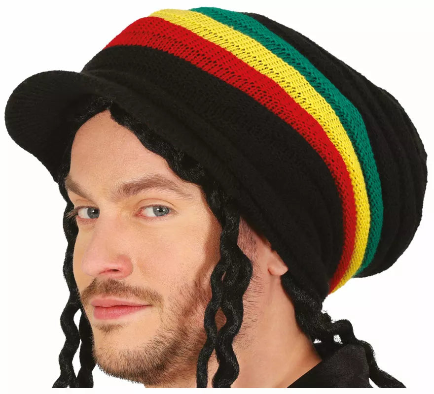 Translation missing: it.Gorro Rasta con Visera adulto