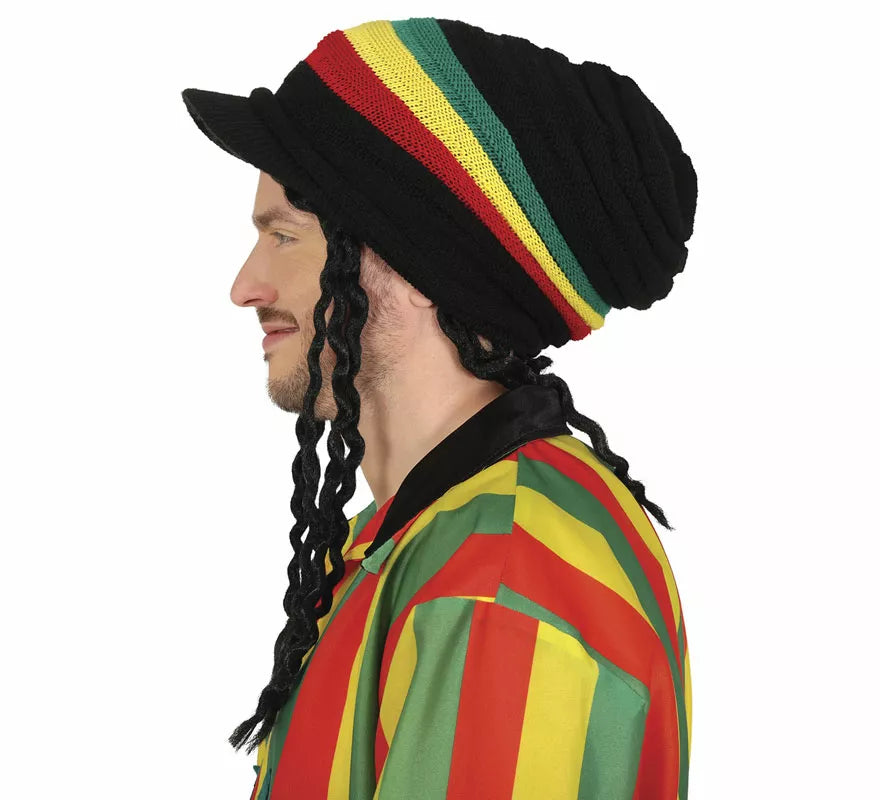 Translation missing: it.Gorro Rasta con Visera adulto