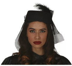 Cappello e il velo Black Widow