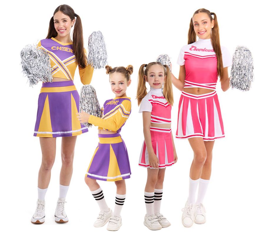 Gruppo di cheerleader rivali