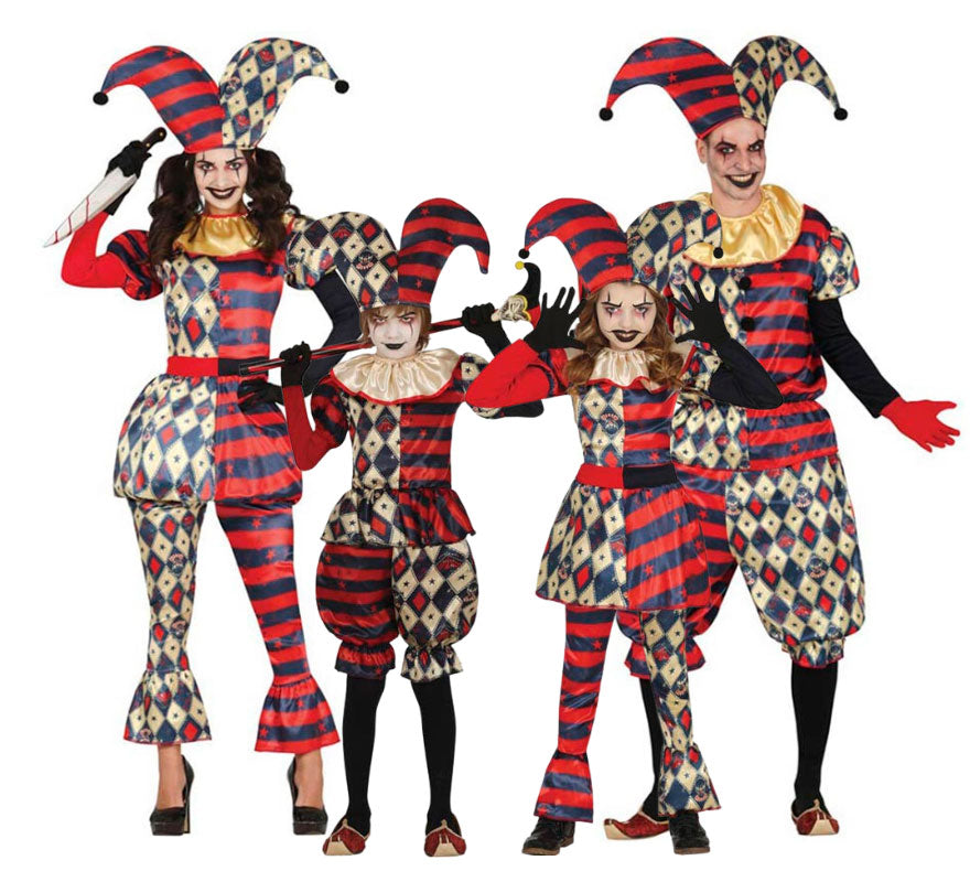 Translation missing: it.Grupo de arlequines siniestros