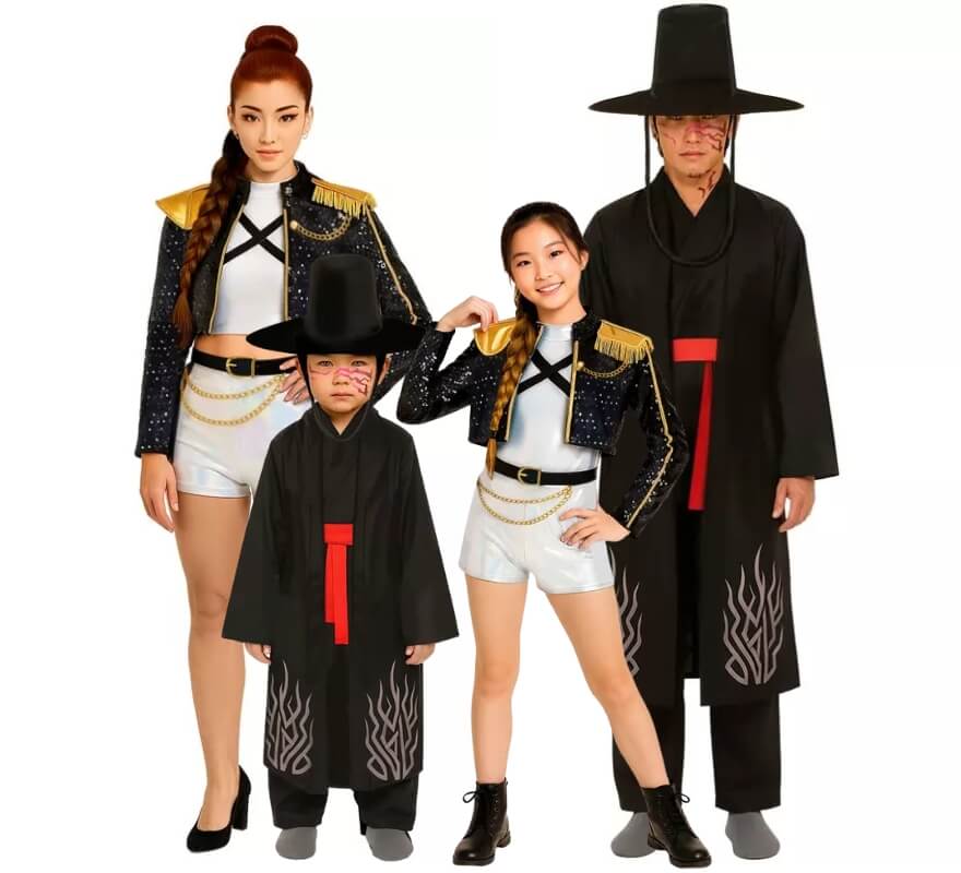 Grupo de Cantante Golden y demonios
