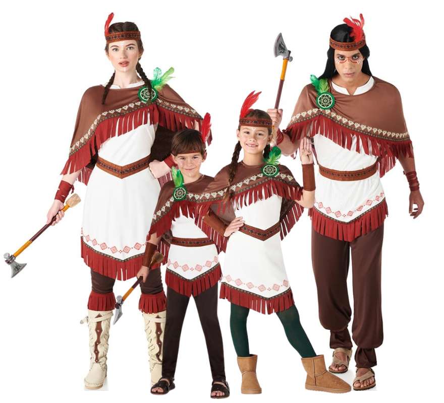 Translation missing: it.Grupo de indios con flecos