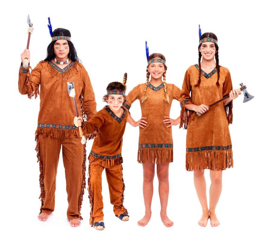 Translation missing: it.Grupo de indios marrones
