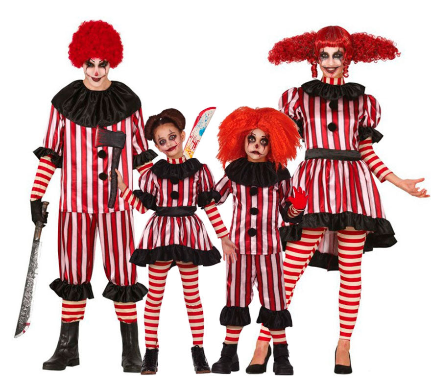 Translation missing: it.Grupo de payasos asesinos a rayas