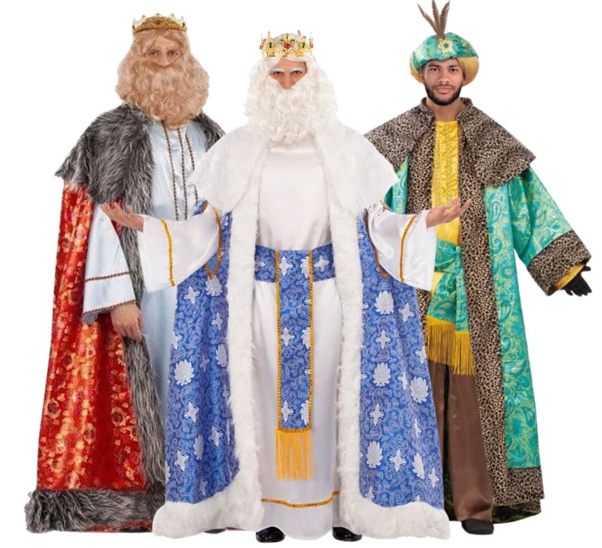Grupo de Reyes Magos brocado