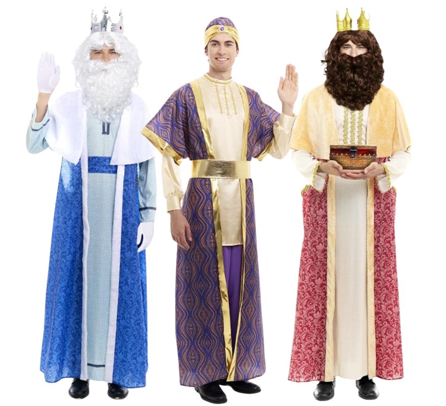 Translation missing: it.Grupo de Reyes Magos en colores claros