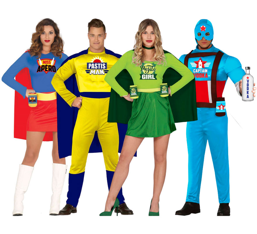 Gruppo di supereroi delle bevande