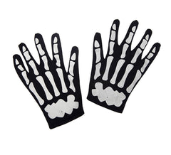 Guanto scheletro adulto per Halloween