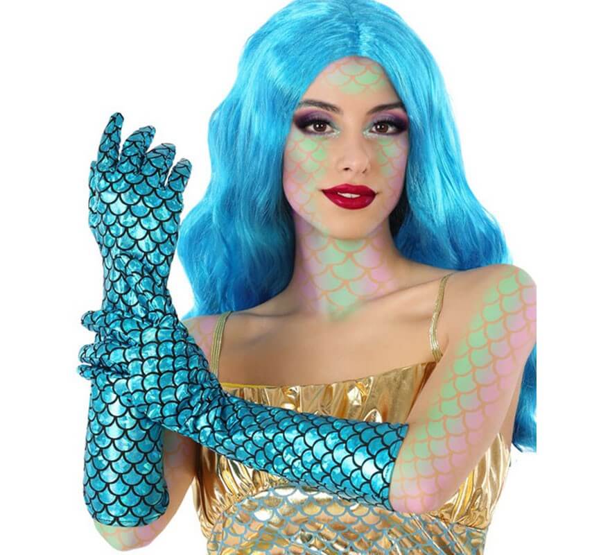 Translation missing: es.Guantes Azules de Sirena
