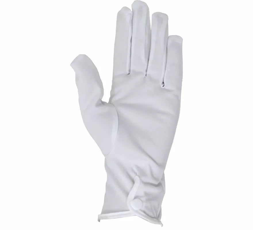 Translation missing: es.Guantes con Botón blancos de 24 cm