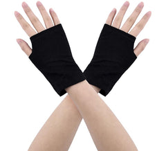 Guantes Corto negro sin dedos