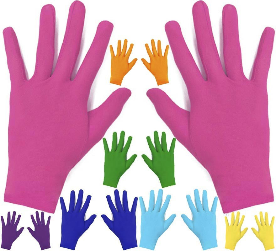 Translation missing: it.Guantes Cortos infantiles en varios colores de 16cm