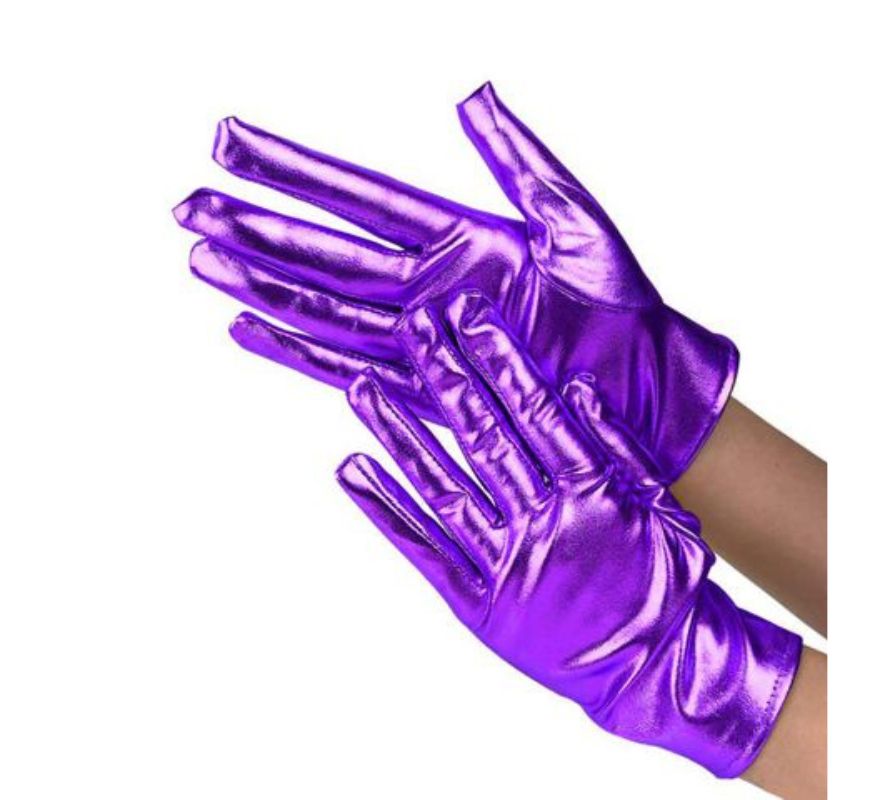 Translation missing: it.Guantes Cortos para adultos en varios colores Metalizados