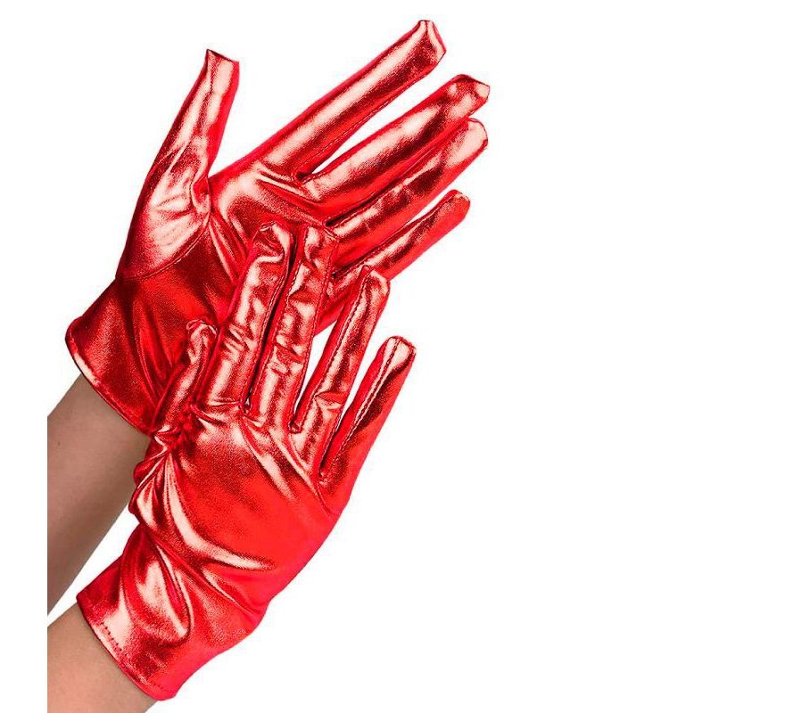 Translation missing: it.Guantes Cortos para adultos en varios colores Metalizados