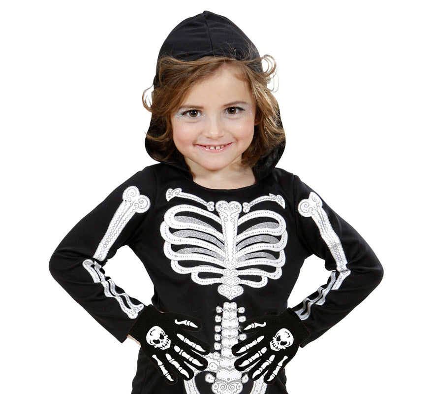 Translation missing: it.Guantes de Huesos con Calavera Infantiles
