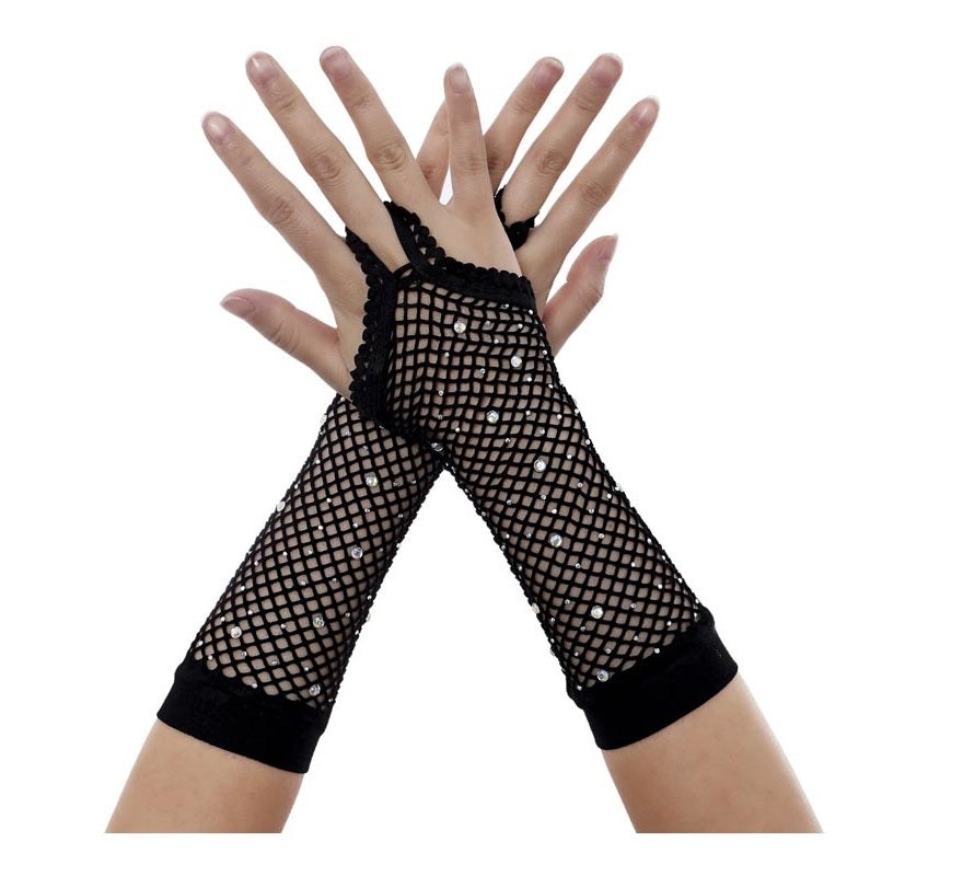 Translation missing: it.Guantes de Red Largos con Brillito sin dedos