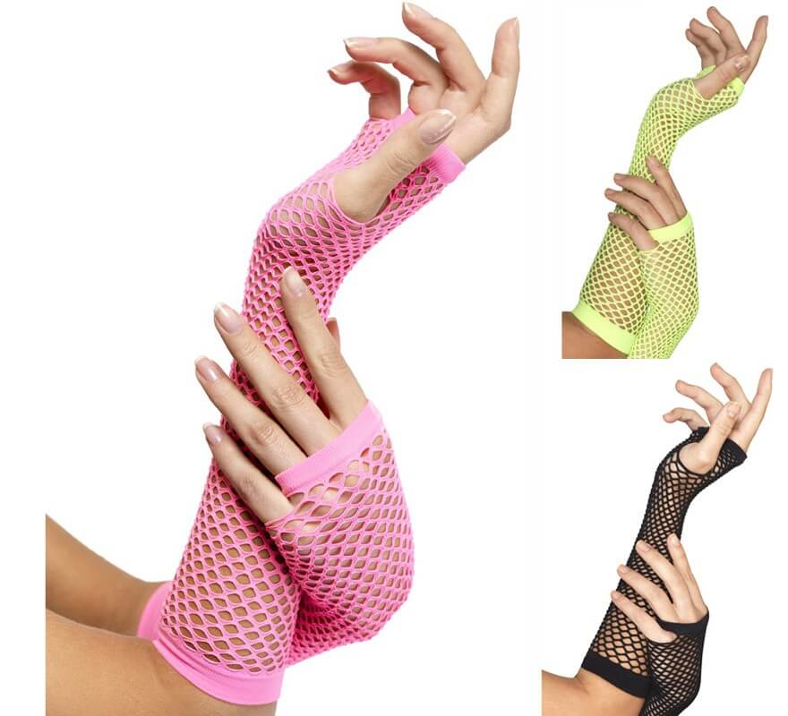 Guantes de Redecilla largos en varios colores