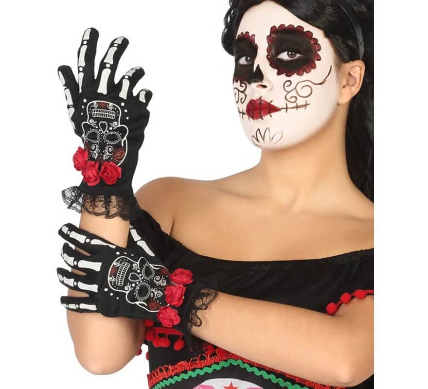 Translation missing: es.Guantes del Día de los Muertos