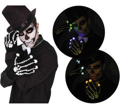 Guanti Skeleton con luce