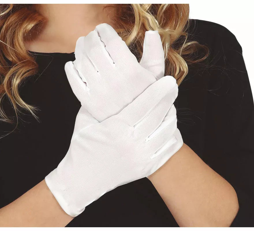 Translation missing: it.Guantes infantiles blancos