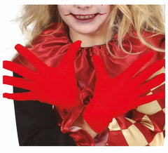 Guanti rossi per bambini