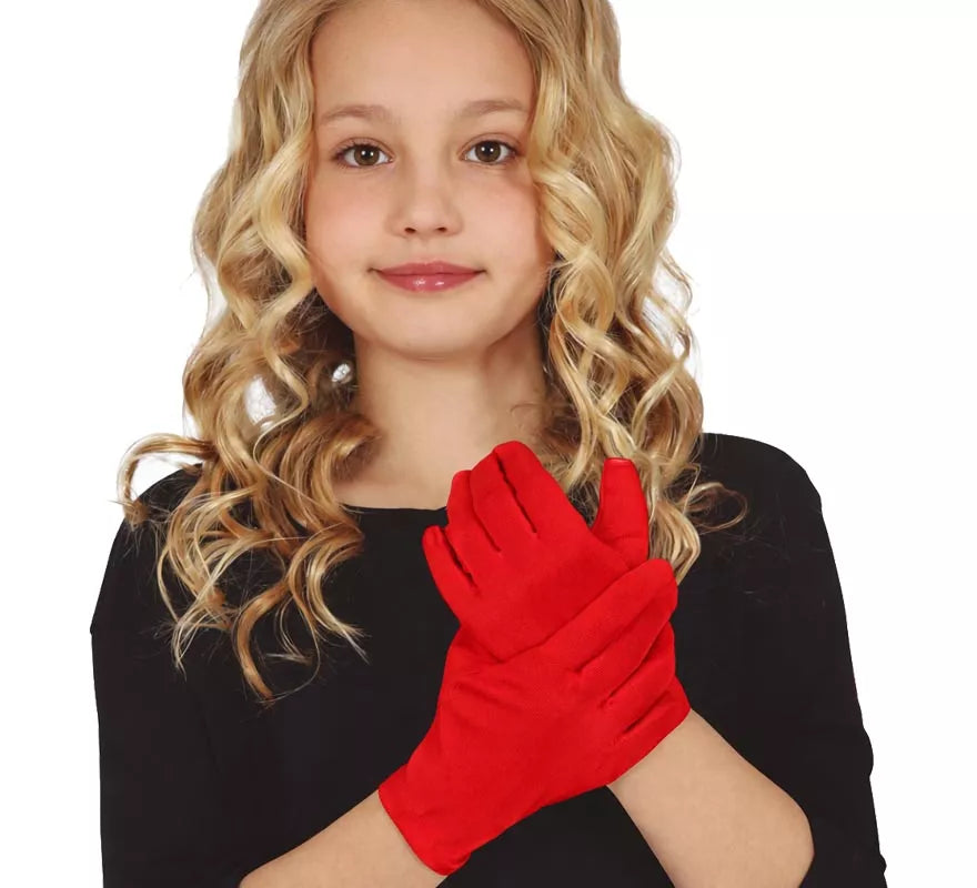 Translation missing: it.Guantes infantiles rojos