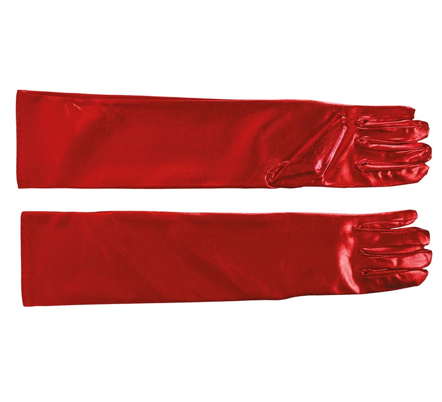 Translation missing: es.Guantes Largos color rojo 44 cm