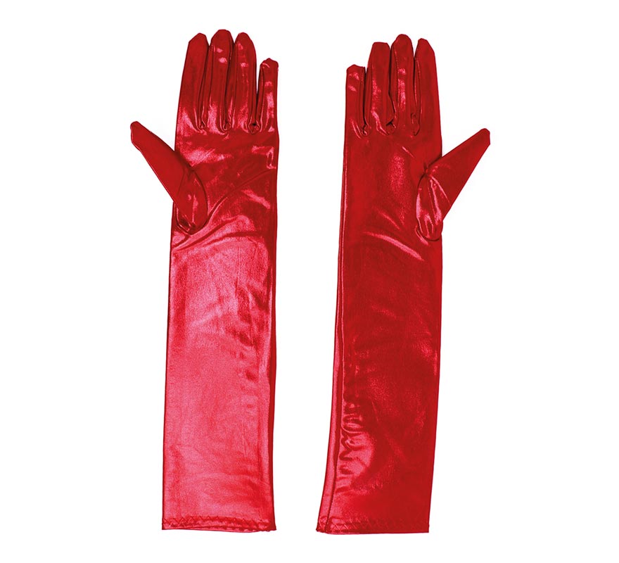 Translation missing: es.Guantes Largos color rojo 44 cm