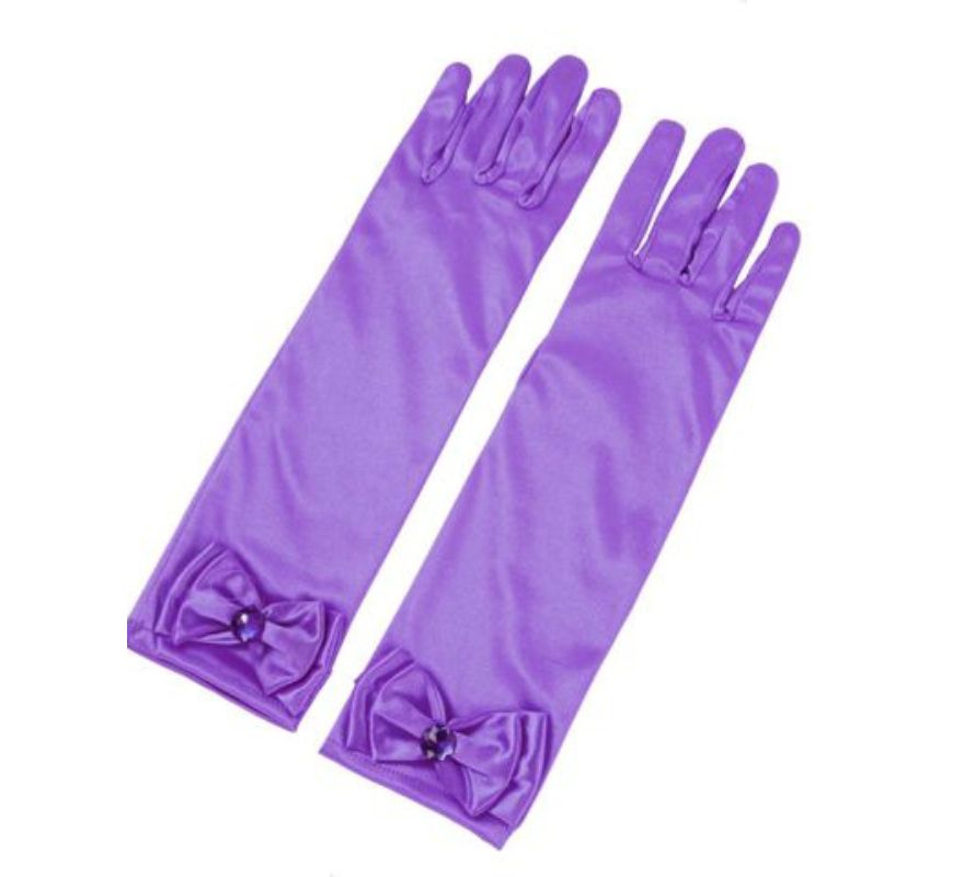 Translation missing: es.Guantes Largos con Lazo infantiles en varios colores