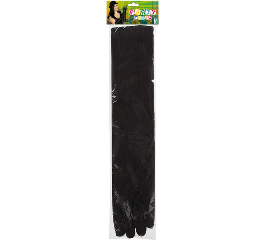 Guantes largos Negros 40 cm