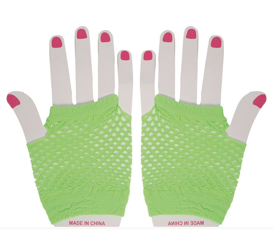 Translation missing: it.Guantes Malla en varios colores Neón de 11 cm