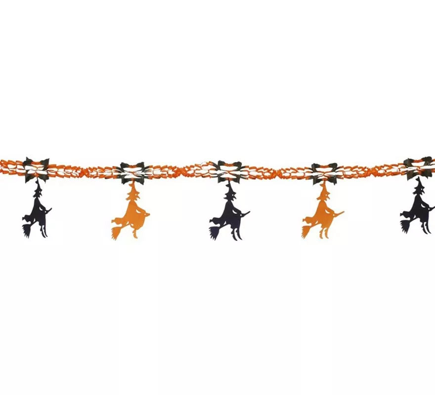 Translation missing: it.Guirnalda Brujas de 33 x 200 cm. para Halloween