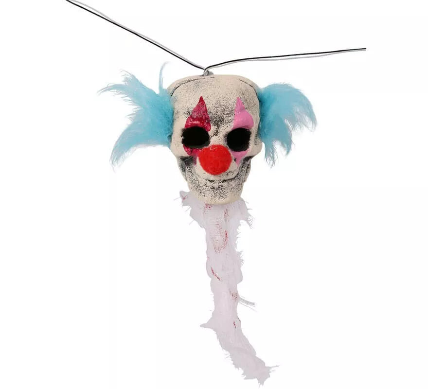 Guirnalda con 6 Cabezas de Payaso con luz de 180 cm