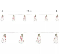 Guirnalda con Bombillas y Luz de 110 cm
