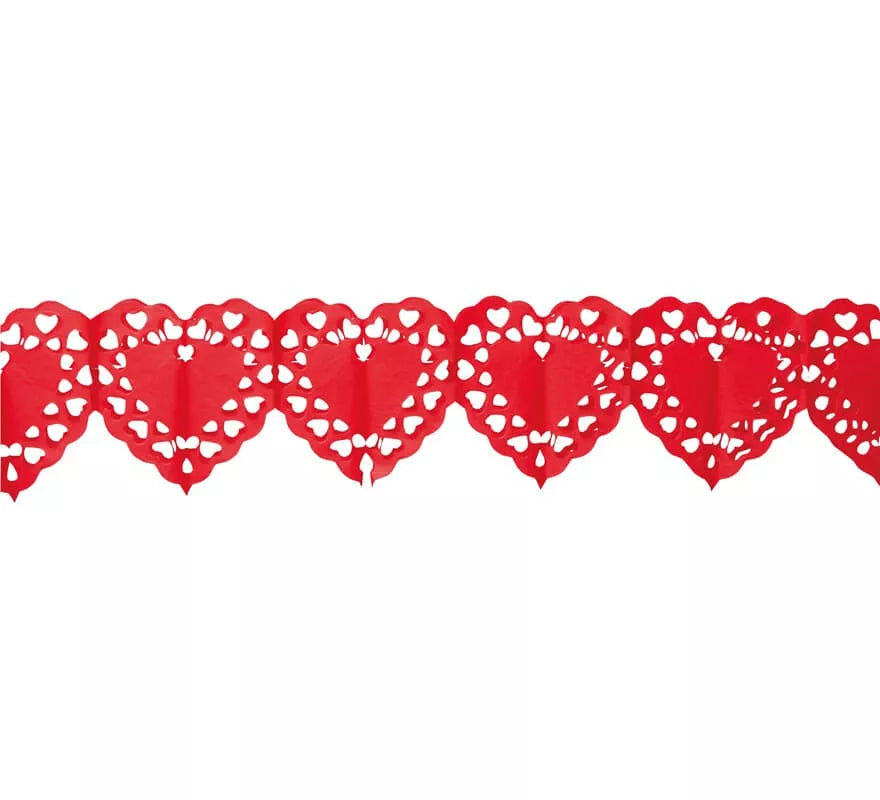Translation missing: it.Guirnalda corazones grandes 400 cm