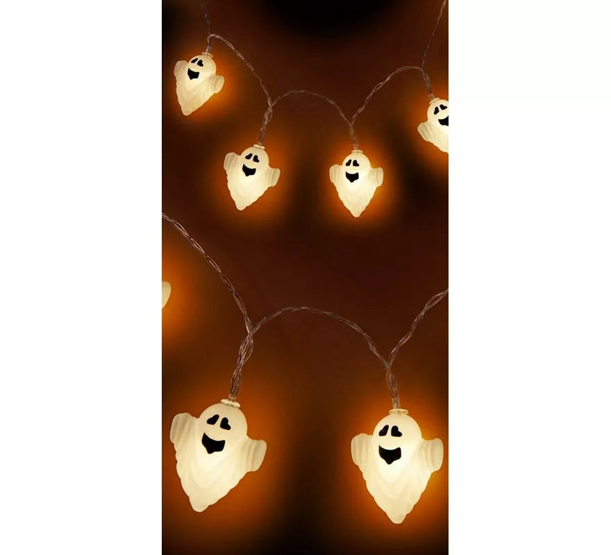 Translation missing: it.Guirnalda de 10 Fantasmas iluminación LED de 150 cm