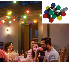 Ghirlanda di 10 LED multicolori a batteria da 150 cm