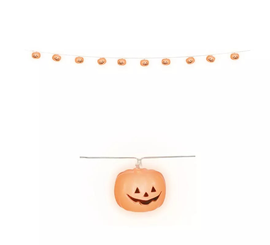 Translation missing: es.Guirnalda de 12 Calabazas con Luz 180 Cm