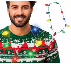 Guirnalda de 13 Leds multicolor a pilas circular