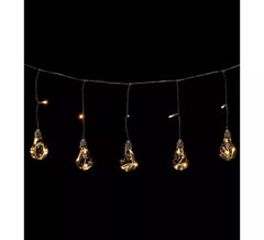 Ghirlanda di 20 lampadine con 4 LED caldi